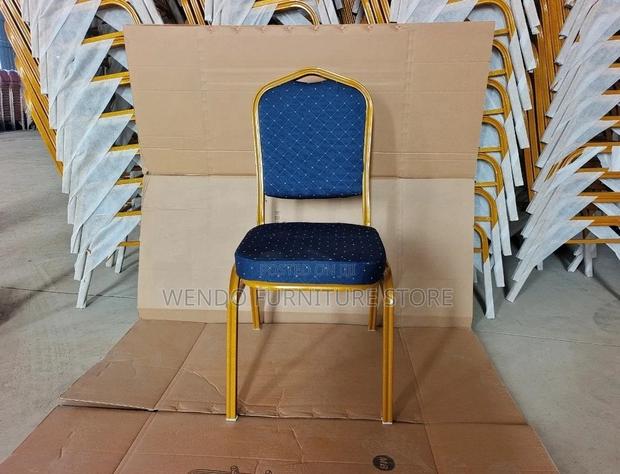Office Chairs; Armless Office Fabric Events Chair - thumbnail 4