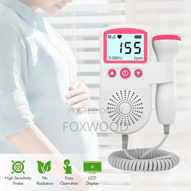 Fetal Doppler Heartbeat Monitor Listen to Your Baby’S Heartbeat