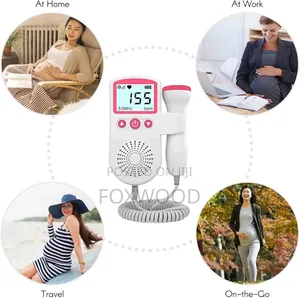 Fetal Doppler Heartbeat Monitor Listen to Your Baby’S Heartbeat