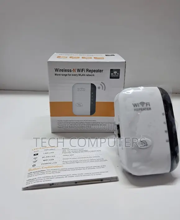 Wifi Extender for Home Office – Wireless Internet Signal Amplifier