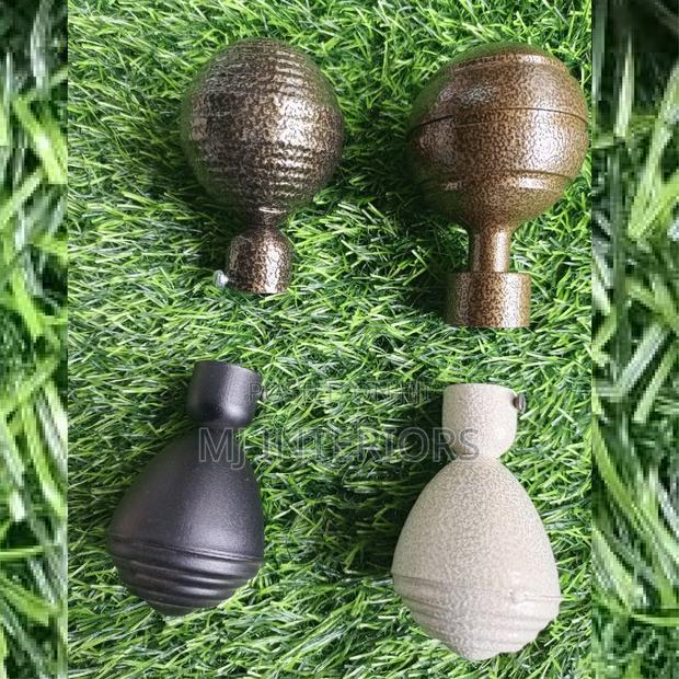 Modern Trophies for Curtain Rods Jua Kali Made Strong and Durable