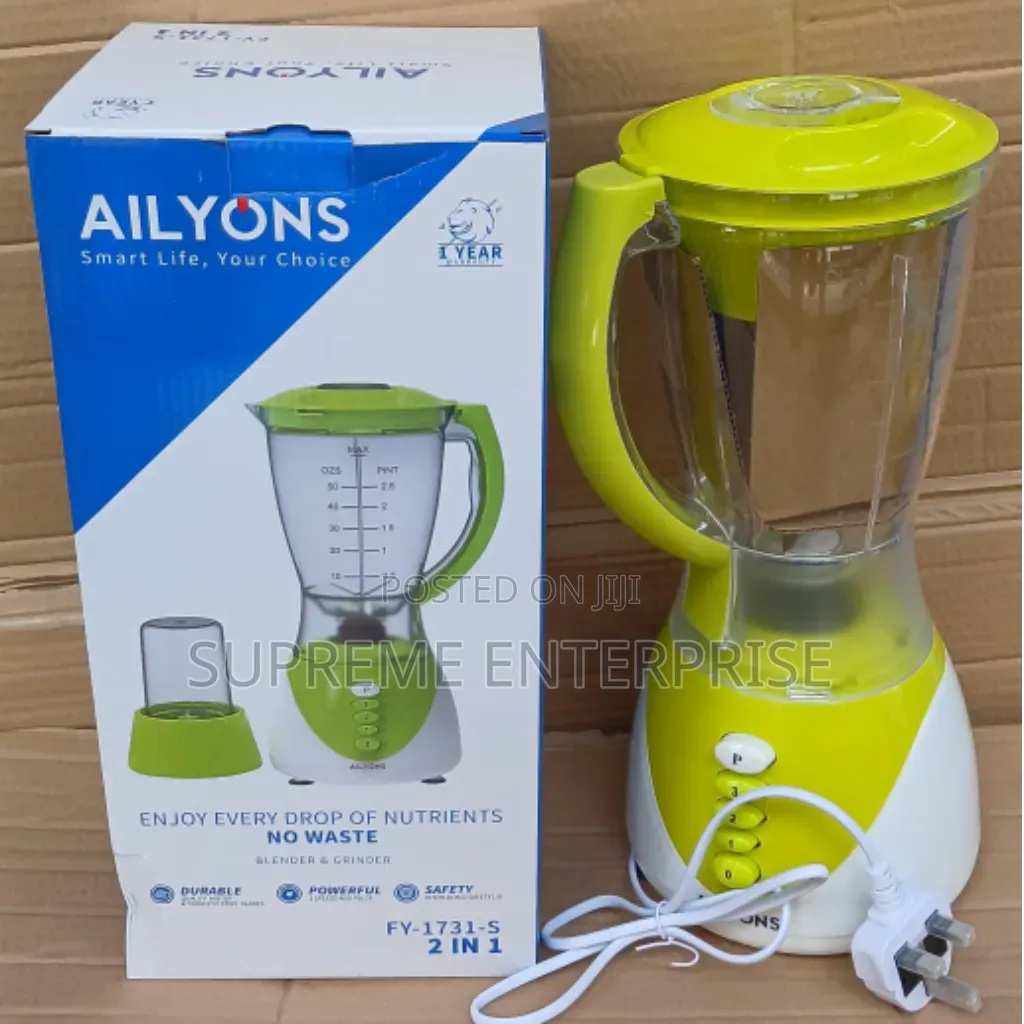 1731 Ailyons 2in1 Blender 
 Aiyons Blender