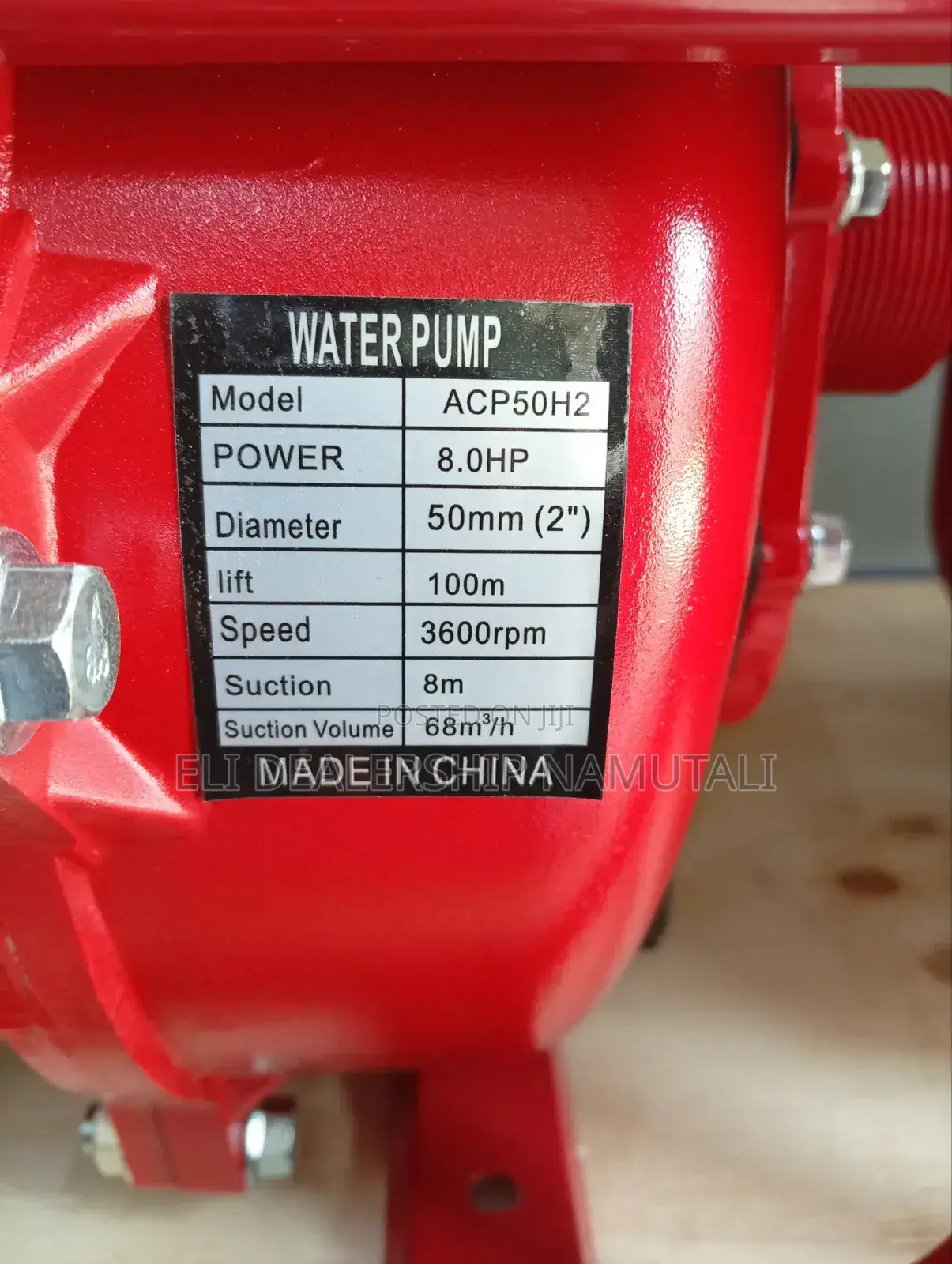 New Stock Arrival of High Pressure Pump 8hp Petrol