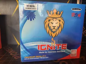Ignite Ns70l - Jis · 65ah · Starting Battery