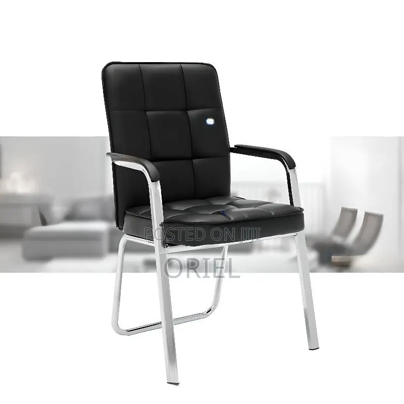 Office Chair : Visitor Conference Waiting Guest Leather Chair