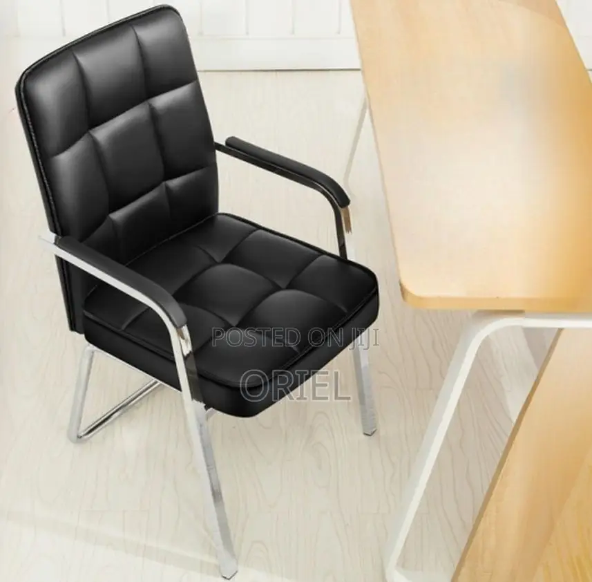 Office Chair : Visitor Conference Waiting Guest Leather Chair