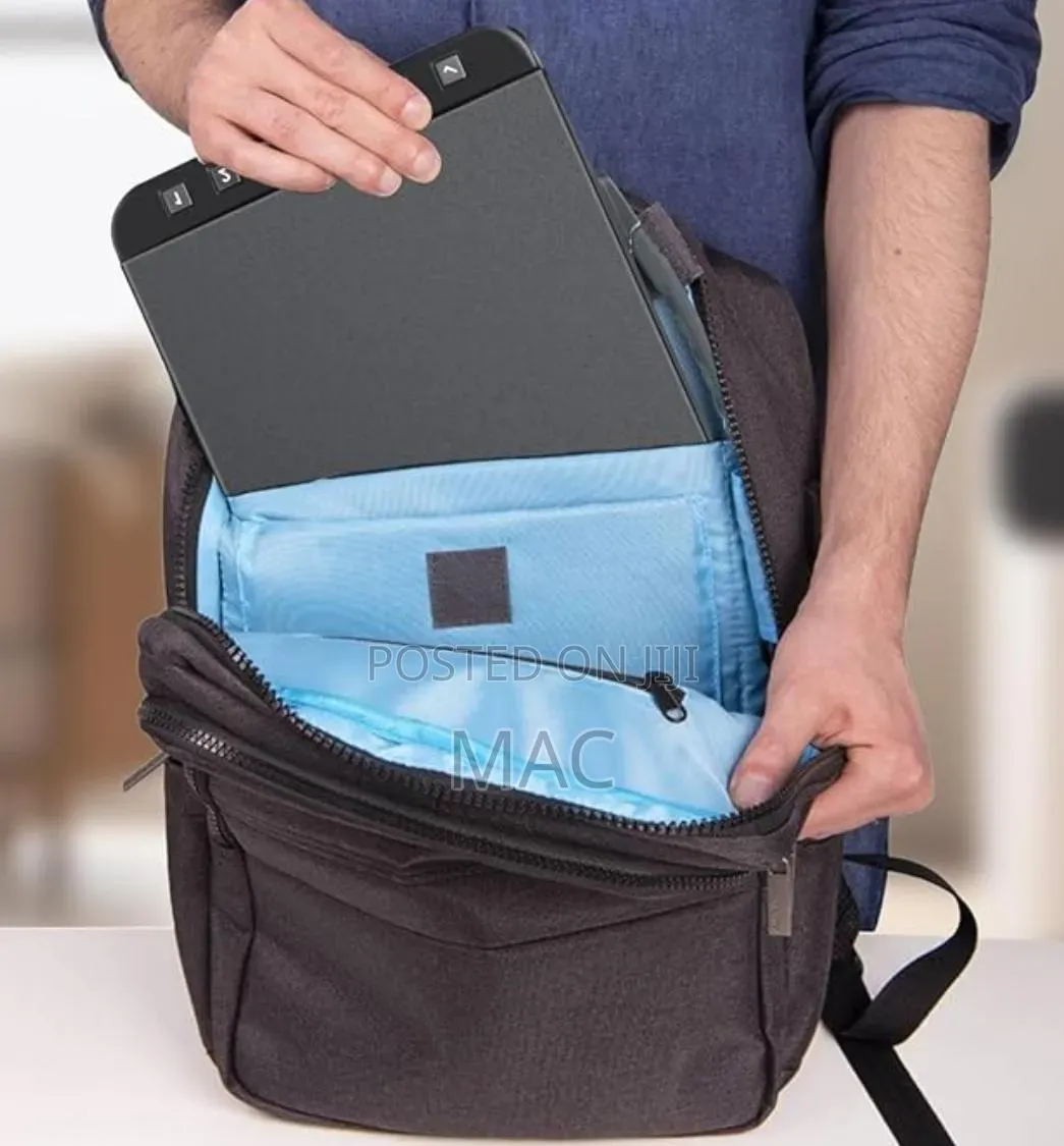 Smart Fingerprint Valuables Safe With Password Key And Mobile App
