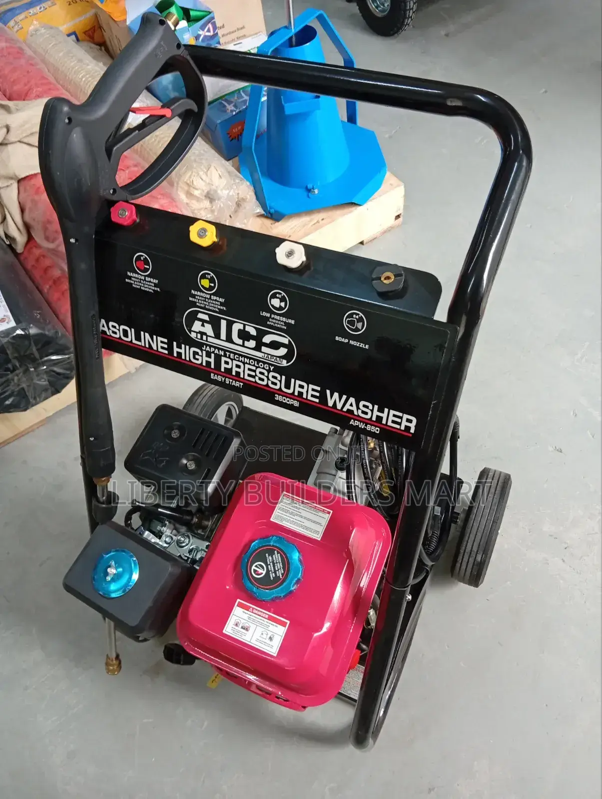 Aico. Gasoline High Pressure Washer