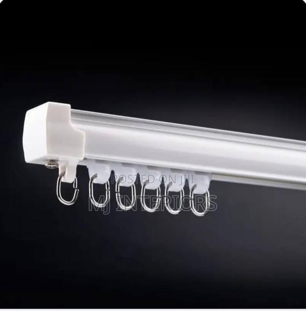 Heavy Duty Single Curtain Track for Home Office Use