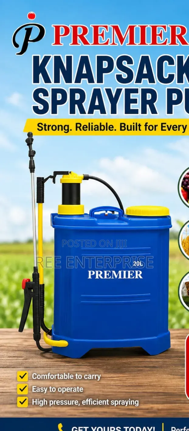 20 Litres Manual Premier Knapsack Sprayer Pump