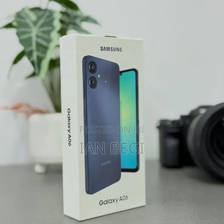 New Samsung Galaxy A06 64 GB Black
