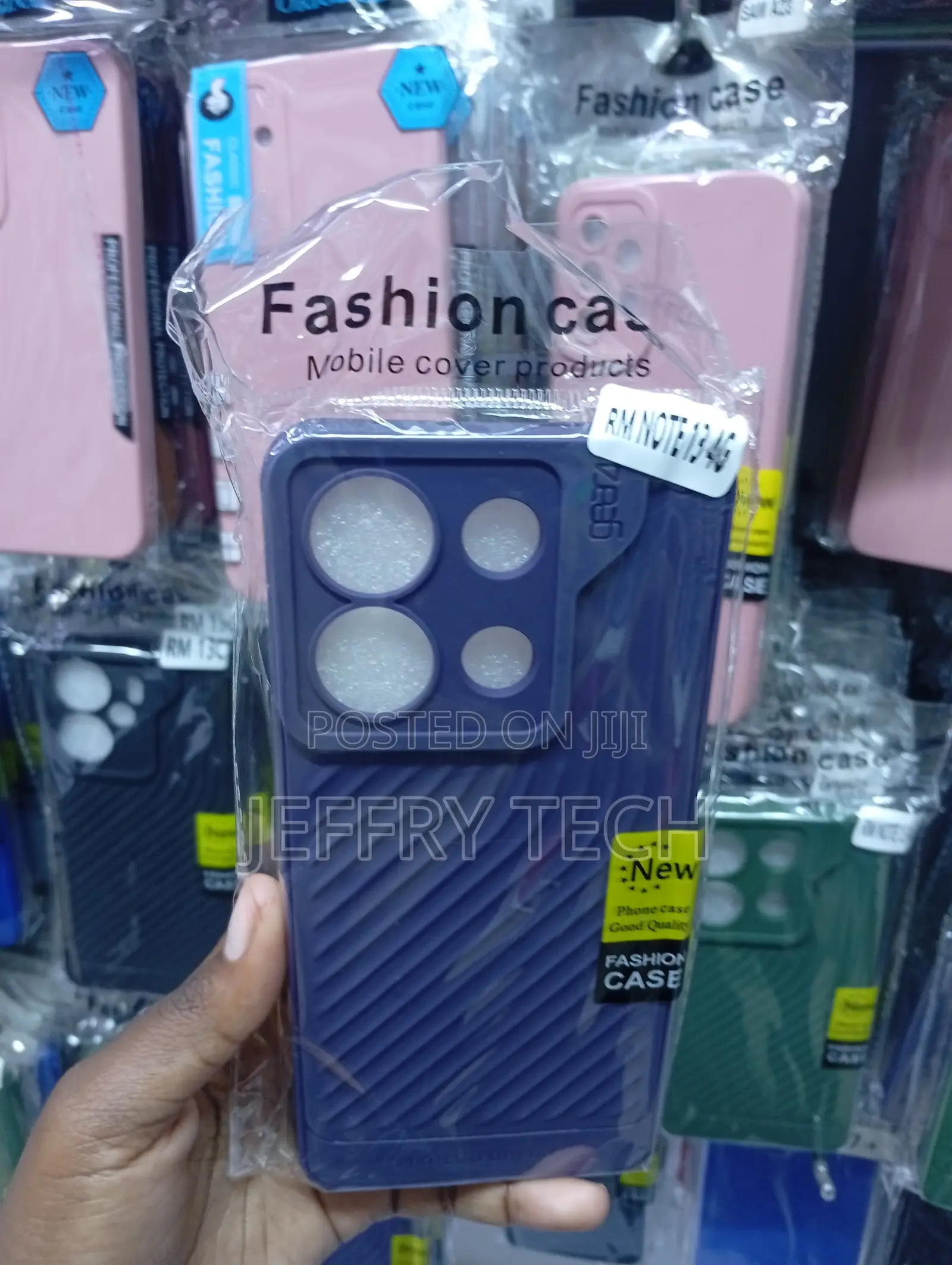 Redmi Note 13 4g With Cutouts for Multi-Lens Camera Layout Design
