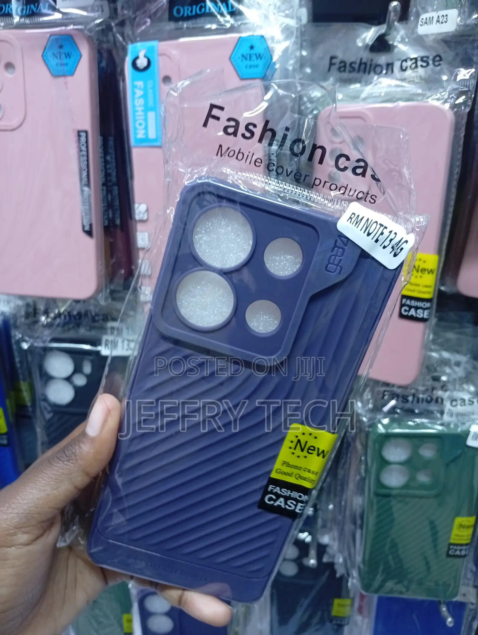 Redmi Note 13 4g With Cutouts for Multi-Lens Camera Layout Design