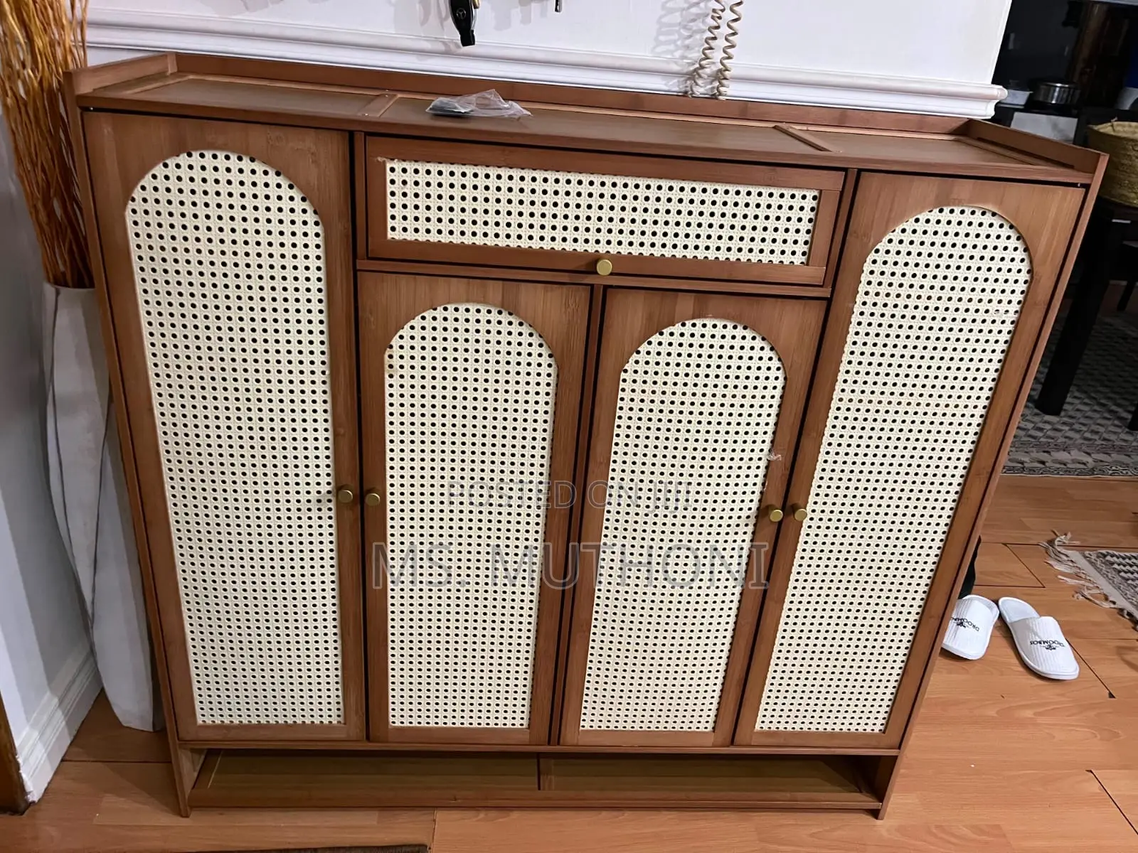 Diy Wood Entryway Shoe Cabinet / Shoe Rack