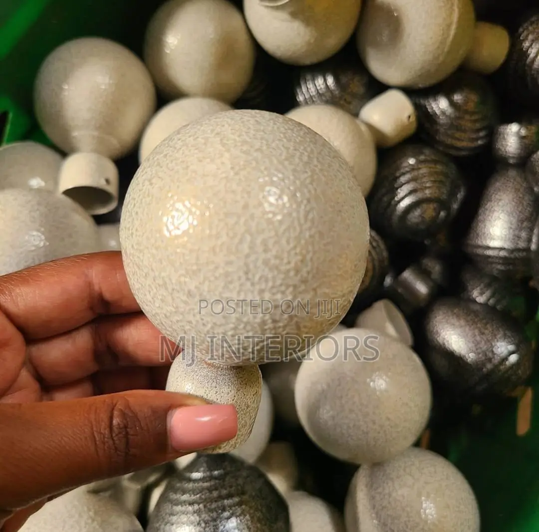 Strong Jua Kali Window Rods With Elegant Decorative Finish