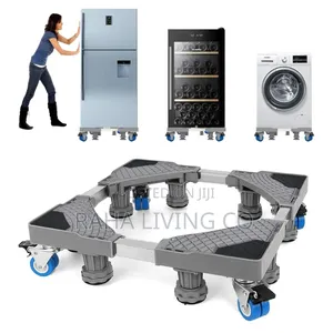Heavy Duty Adjustable Fridge Washing Machine Base Stand