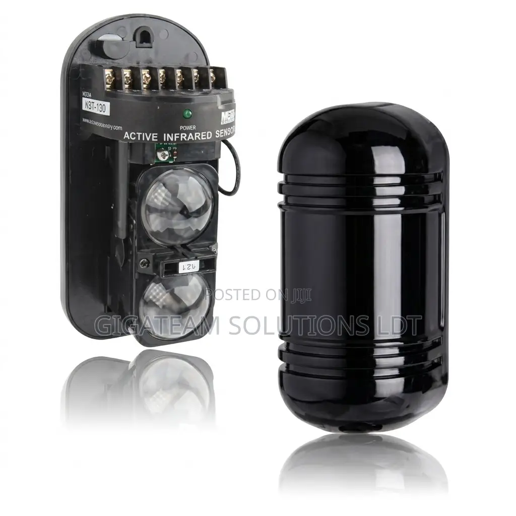 100m Alarm Dual Beam Photoelectric Infrared Detector Abt