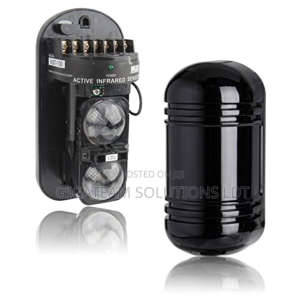 100m Alarm Dual Beam Photoelectric Infrared Detector Abt