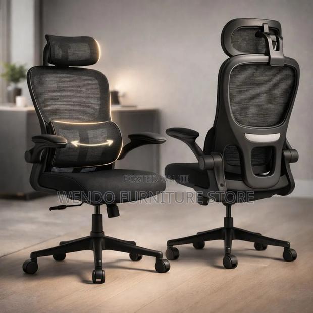 Office Chairs; High Back Orthopedic Swivel Ergonomic Office Chairs