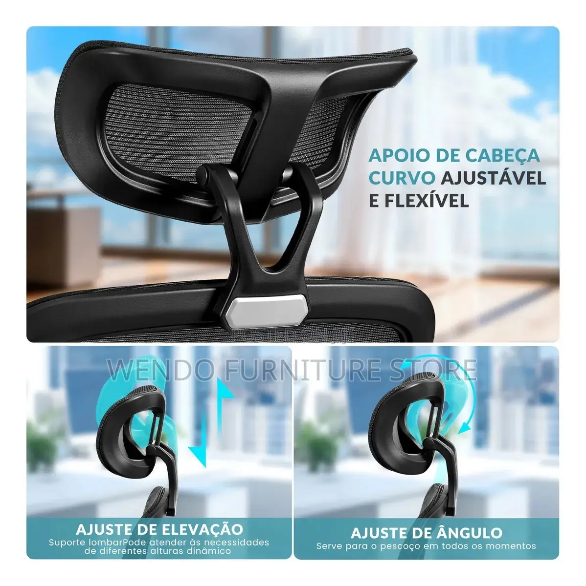 Office Chairs; High Back Orthopedic Swivel Ergonomic Office Chairs