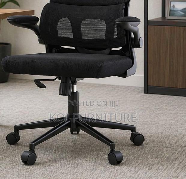 Office Chairs; Orthopedic Recliner Breathable Mesh Fabric Office Seat - thumbnail 4