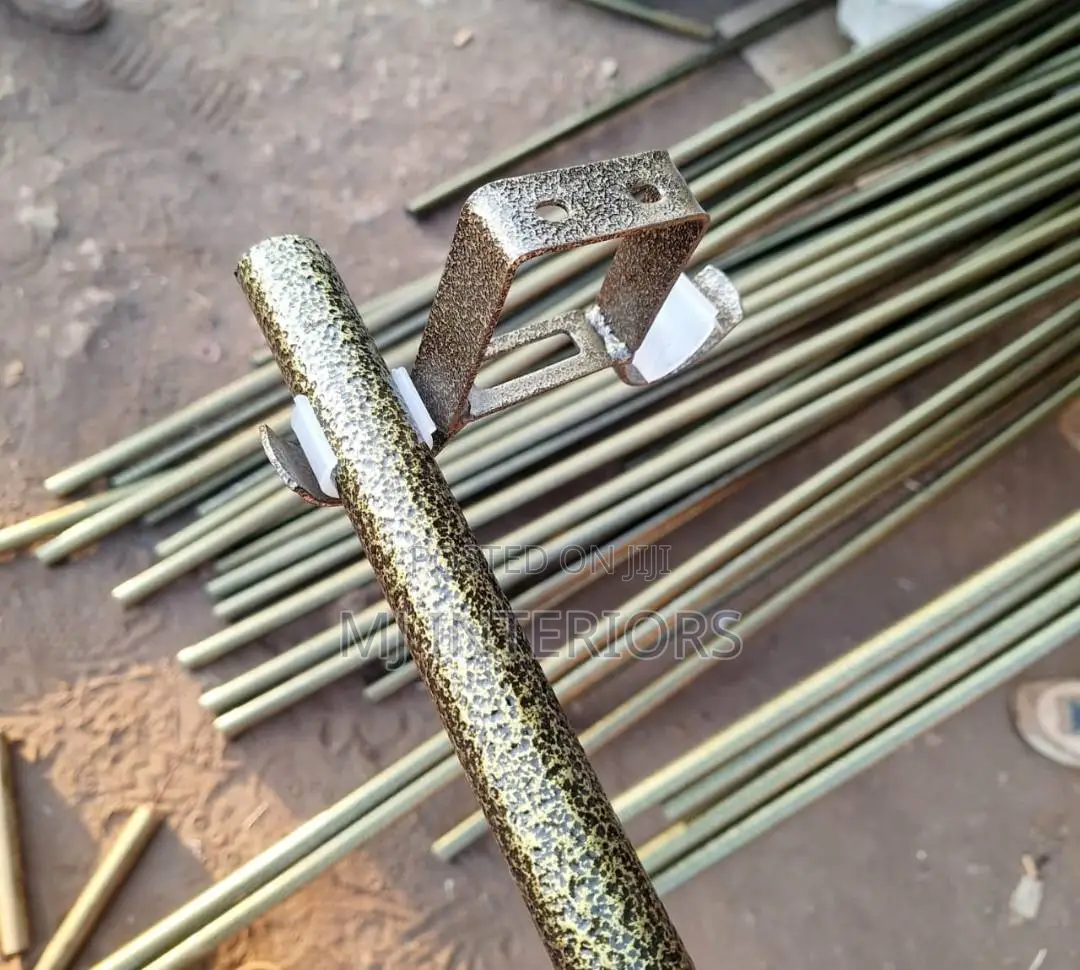 Modern Steel Curtain Rods With Long Lasting Powder Coating