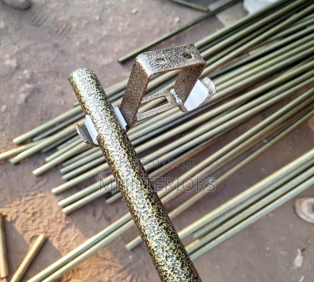 Modern Steel Curtain Rods With Long Lasting Powder Coating