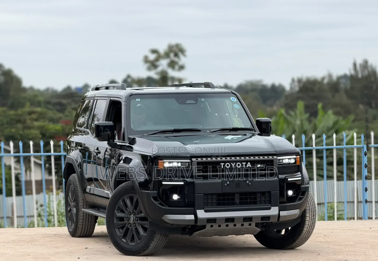 New Toyota Land Cruiser Prado 2024 Black