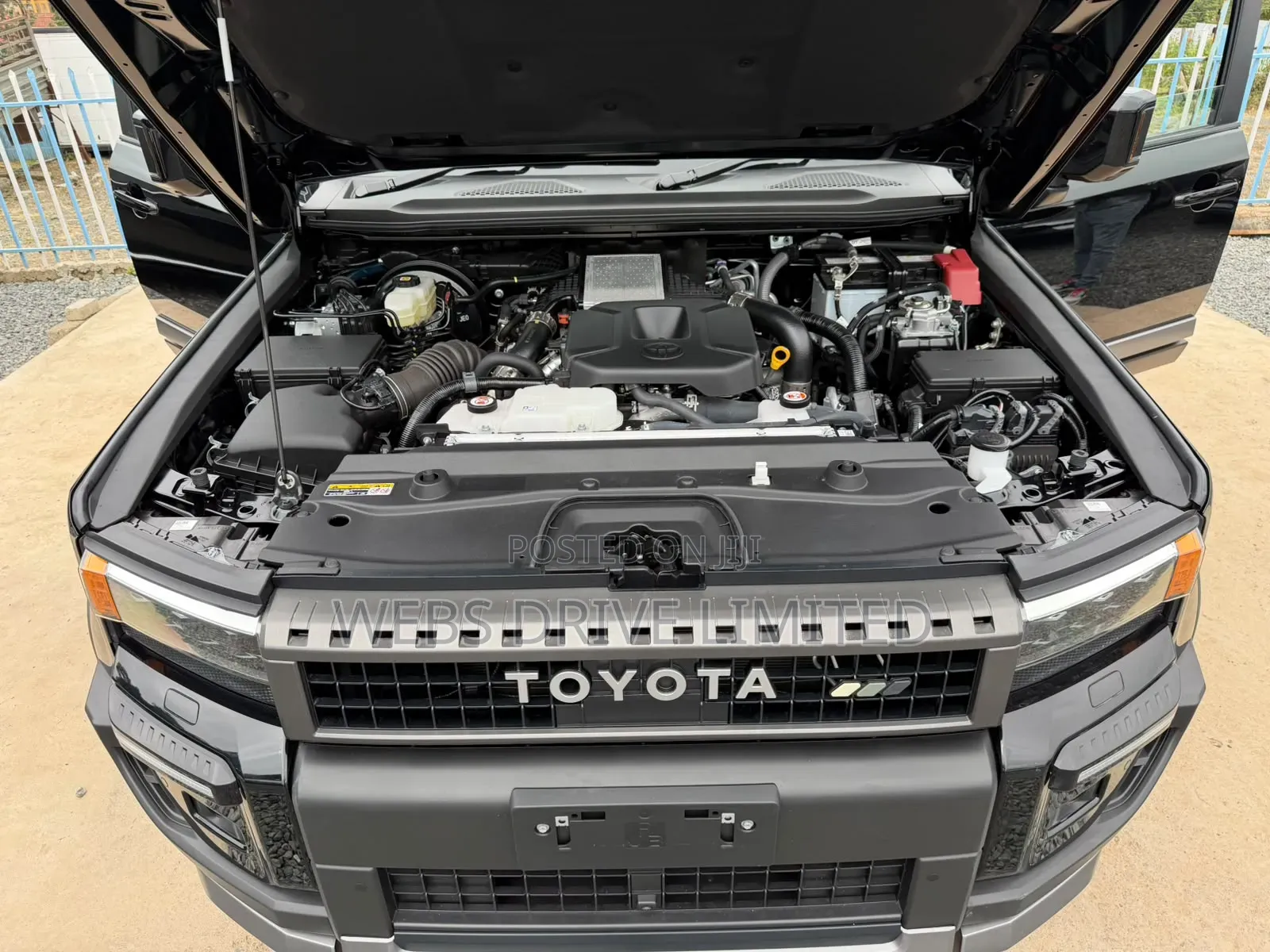 New Toyota Land Cruiser Prado 2024 Black