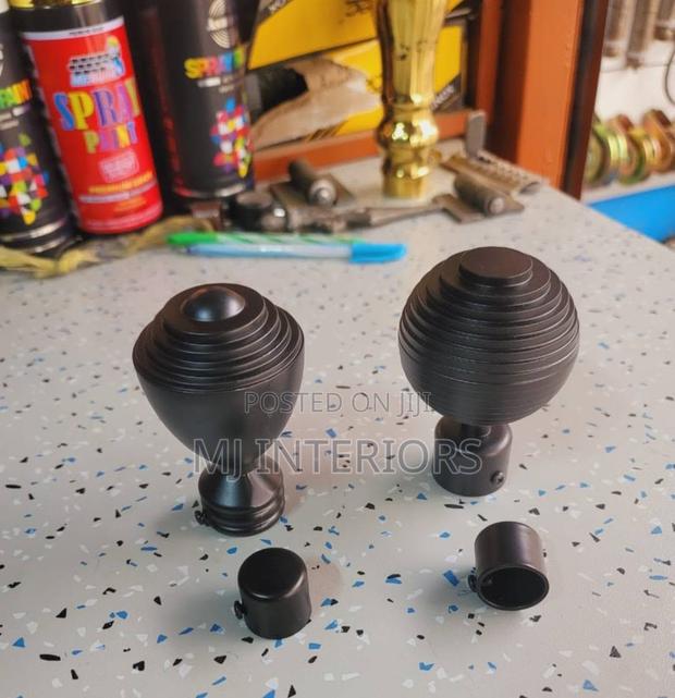 Affordable Metallic Curtain Rods With Modern Elegant Look