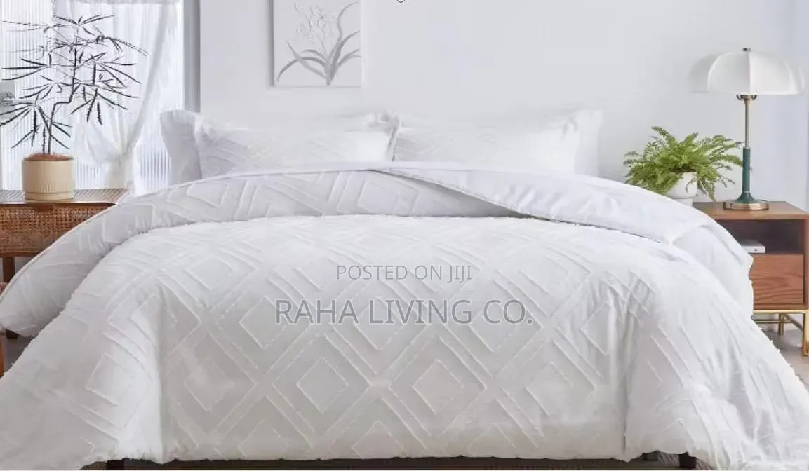 Tufted Design Duvet Cover Set | 4 PCS | 6x6 6x7