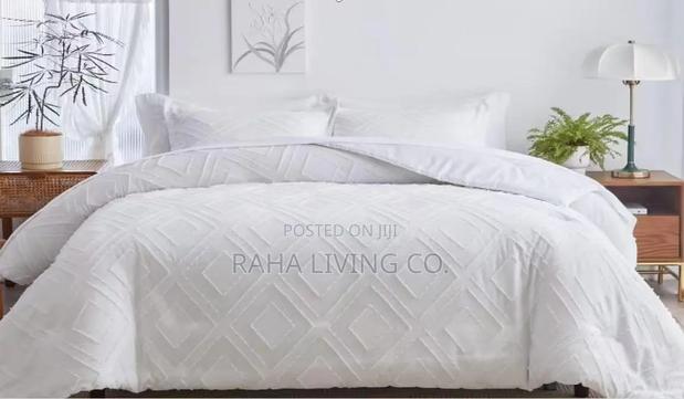 Tufted Design Duvet Cover Set | 4 PCS | 6x6 6x7 - thumbnail 3
