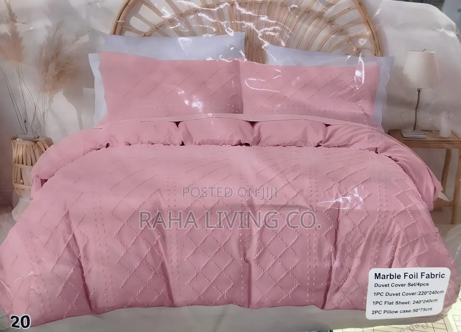 Tufted Design Duvet Cover Set | 4 PCS | 6x6 6x7
