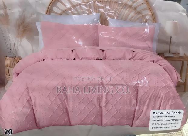 Tufted Design Duvet Cover Set | 4 PCS | 6x6 6x7 - thumbnail 7