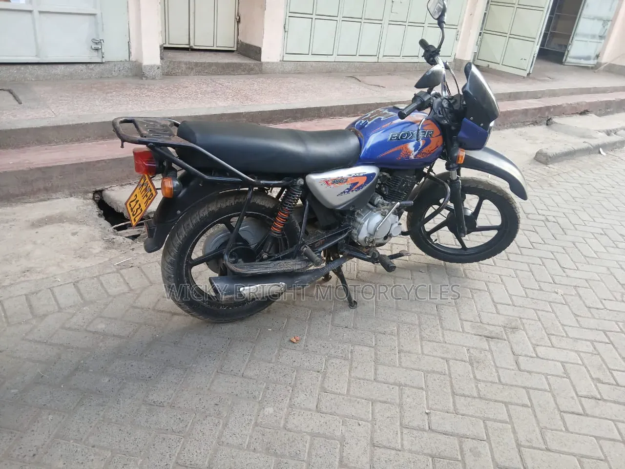 Bajaj Boxer 2022 Blue