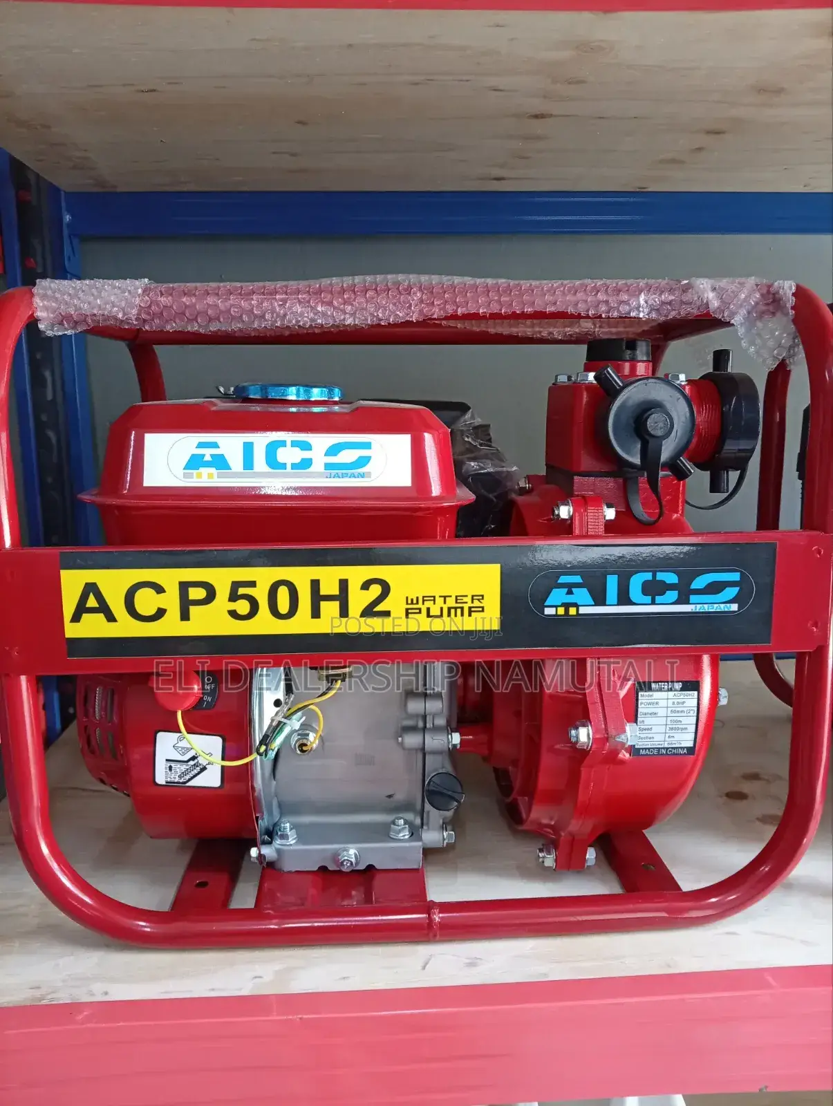 2" Aico Petrol Water Pump/High Pressure 100m Head