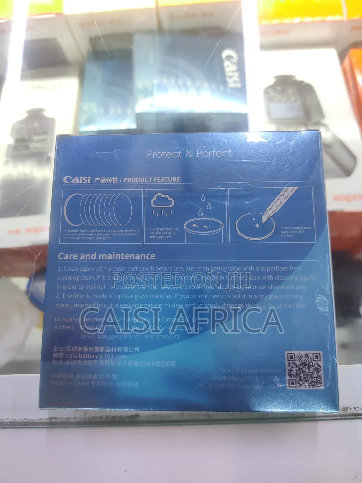 Caisi Uv Filter for Lenses 62mm