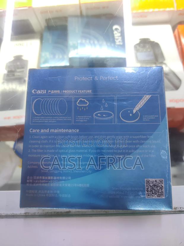 Caisi Uv Filter for Lenses 62mm - thumbnail 2