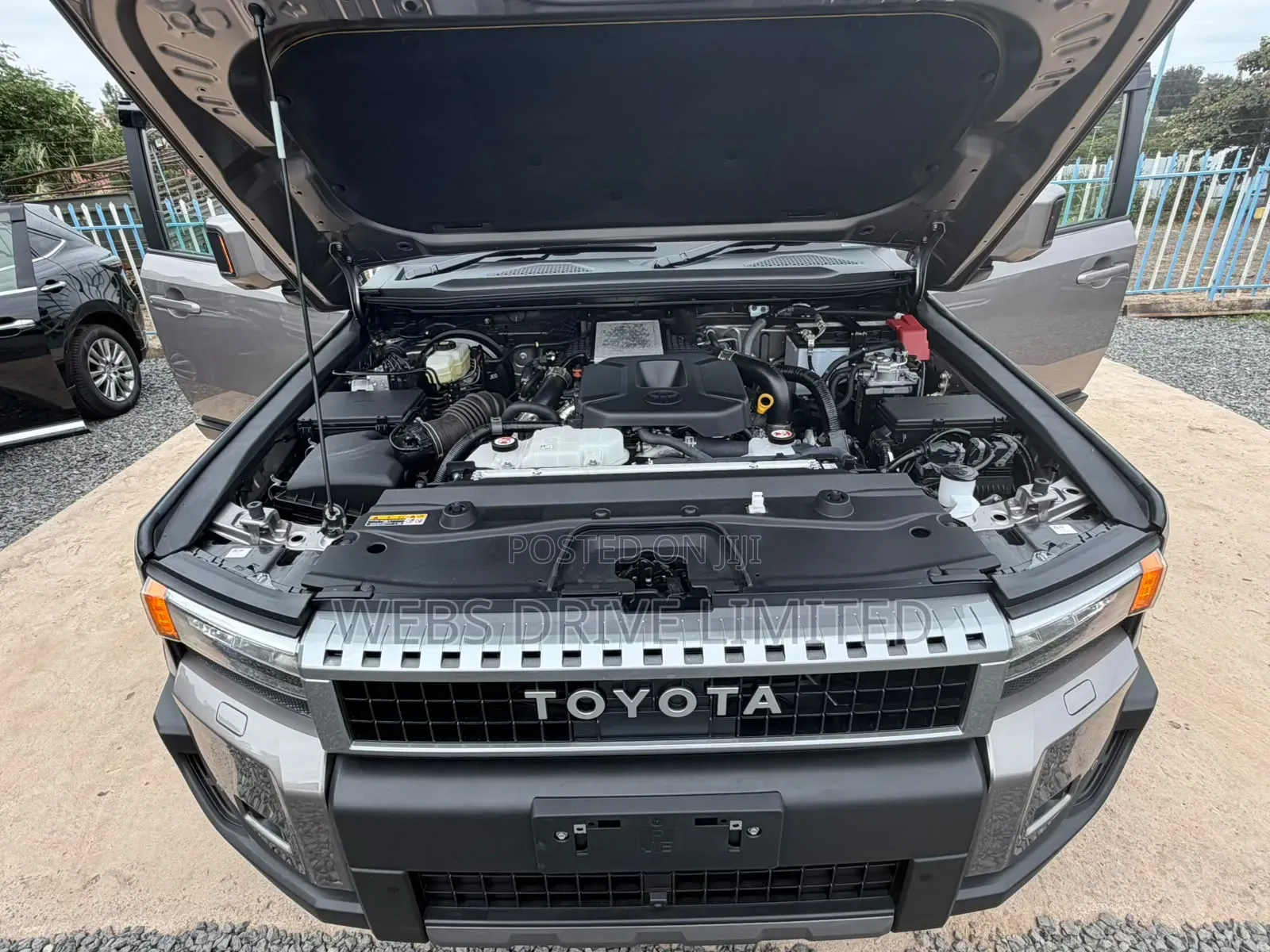 New Toyota Land Cruiser Prado 2024 Gray