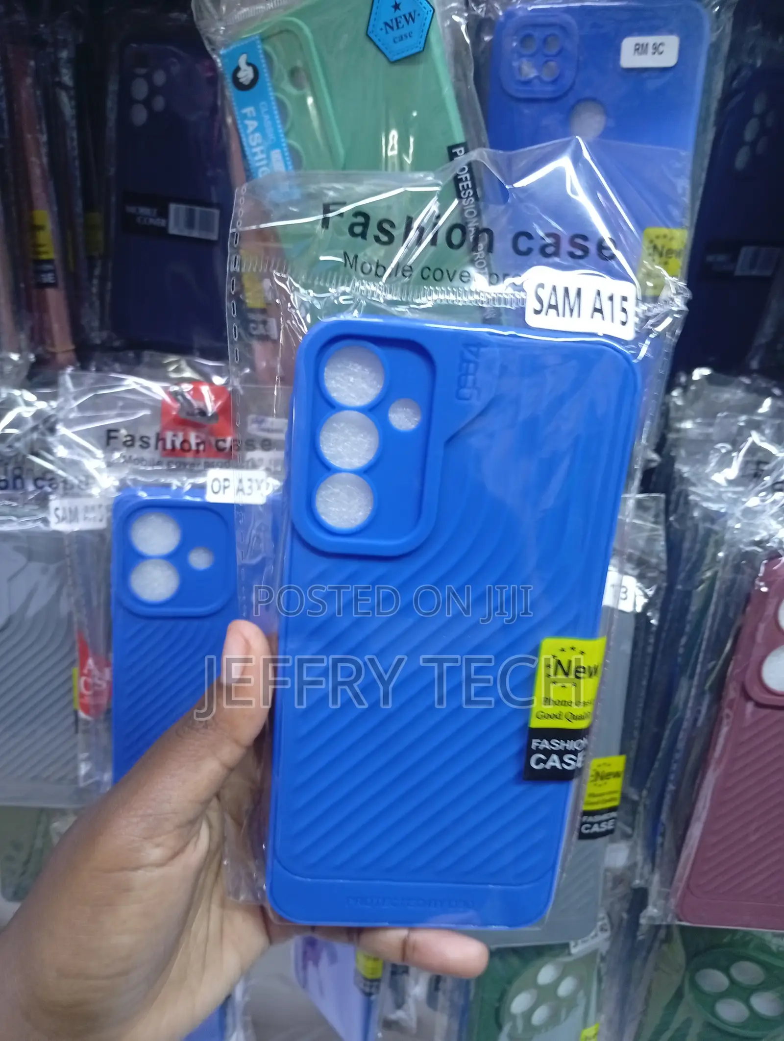 Samsung A15 Raised Protective Bumper Section for the Camera Lens