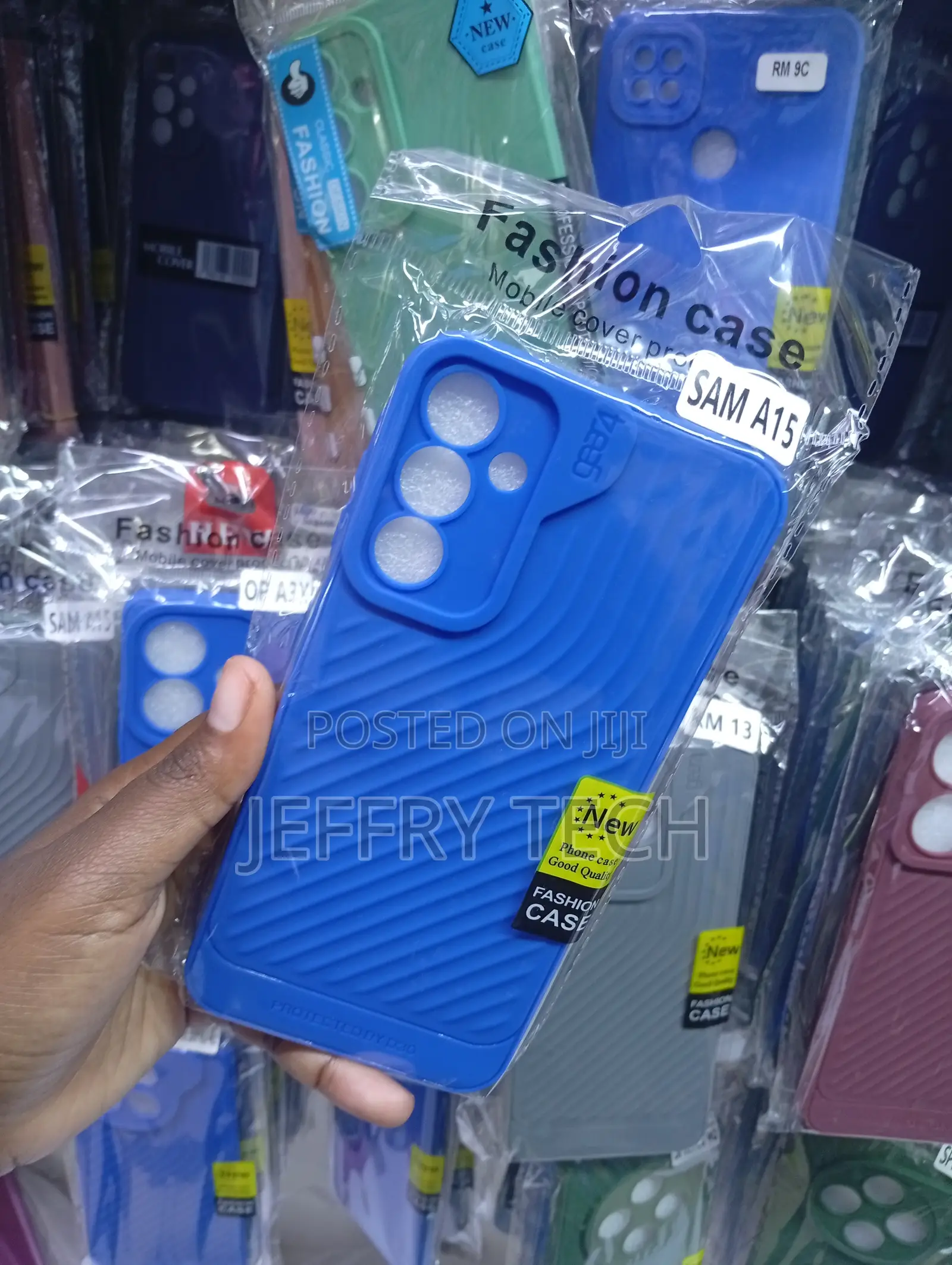Samsung A15 Raised Protective Bumper Section for the Camera Lens