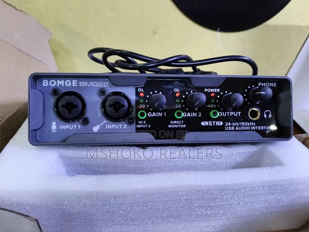 Audio Interface Or Sound Card