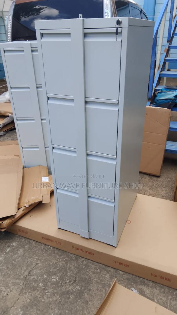 4 Drawers Lock  Bar Filling Cabinets 
