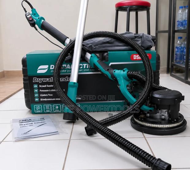 Power Action Electric Drywall Sander 180mm With Led Light/ Wall Sannde