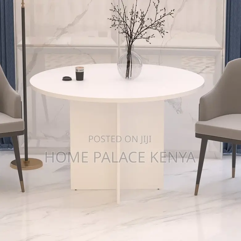 Round Table; Modular Wooden Round Desk for Business Meetings
