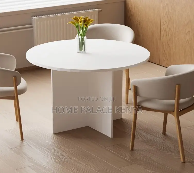 Round Table; Modular Wooden Round Desk for Business Meetings