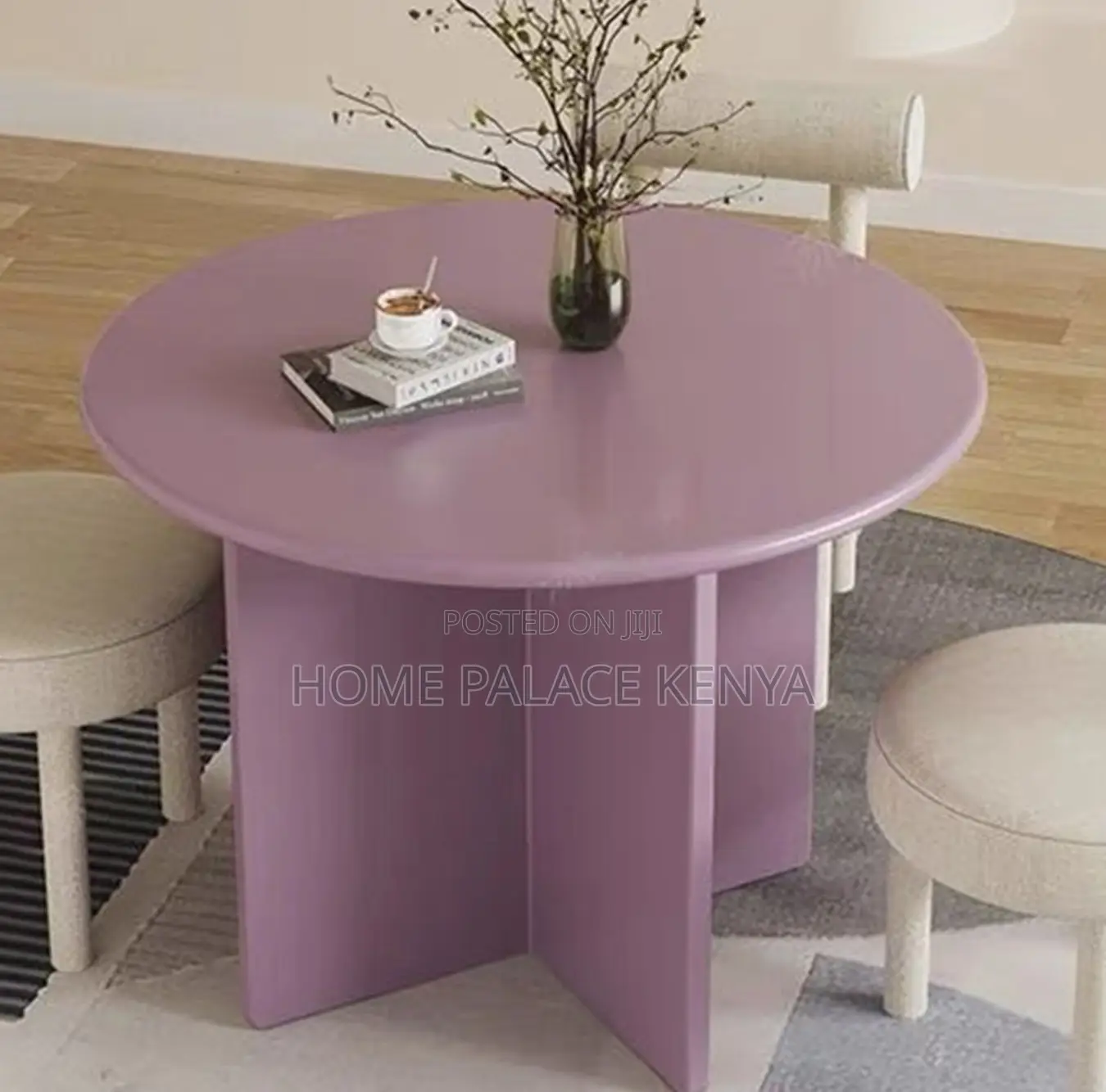 Round Table; Modular Wooden Round Desk for Business Meetings