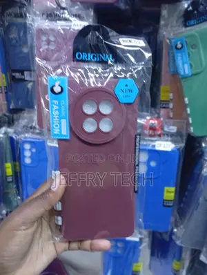 Realme 12 or Redmi 14c Soft Matte Liquid Silicone Antifingerprint Case