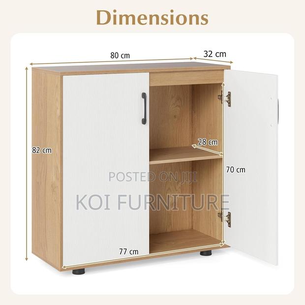 Office Cbainet; Two Doors Executive Practical Filing Credenza - thumbnail 4