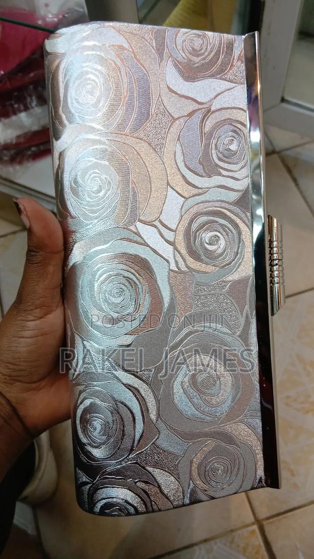 Silver Clutch Bag
